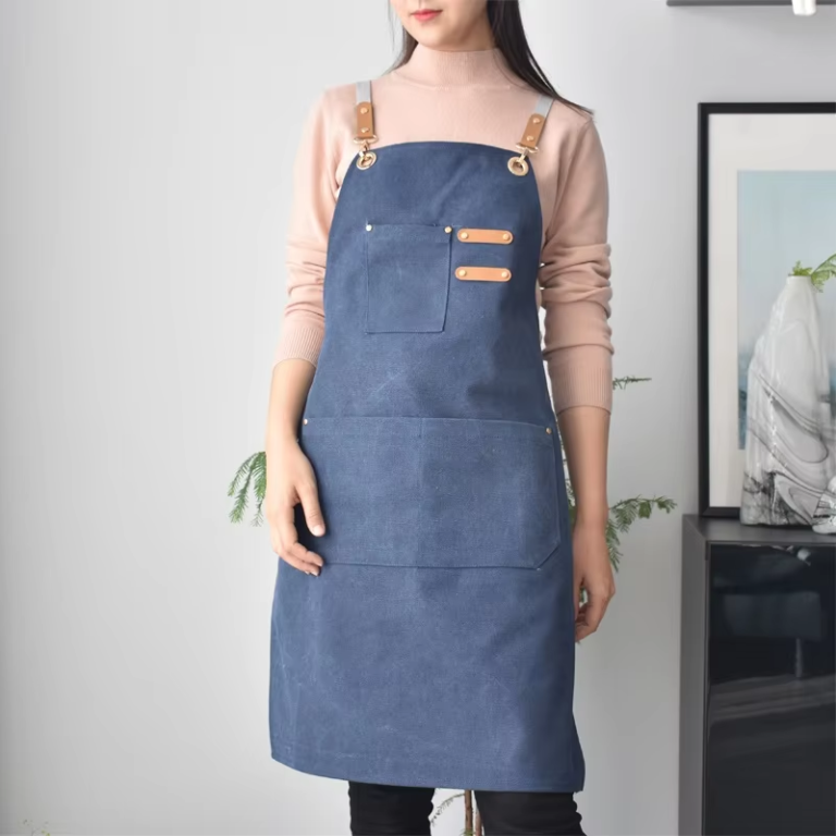 canvas chef apron