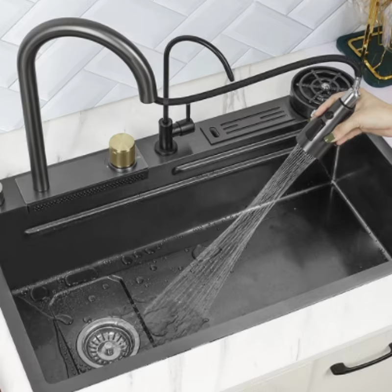 stainless steel kitchen sink